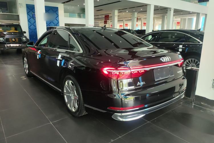 Used Audi A8 2023 A8L 45 TFSI quattro Luxury Model Rear Left 45 Deg