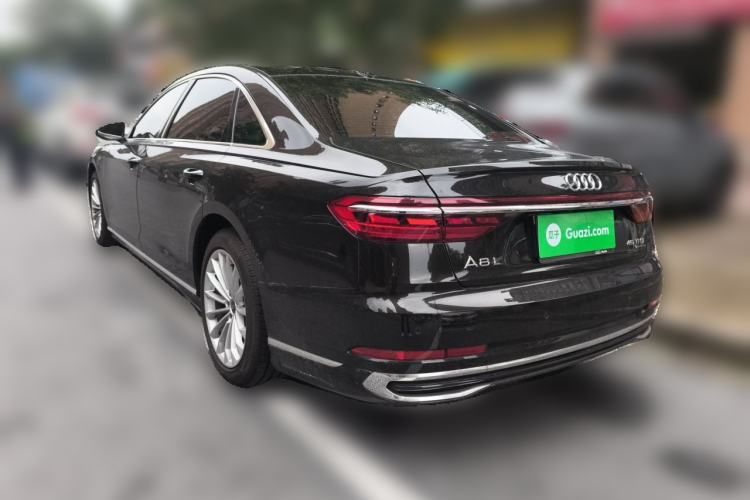 Used Audi A8 2023 A8L 45 TFSI quattro Luxury Model Rear Left 45 Deg