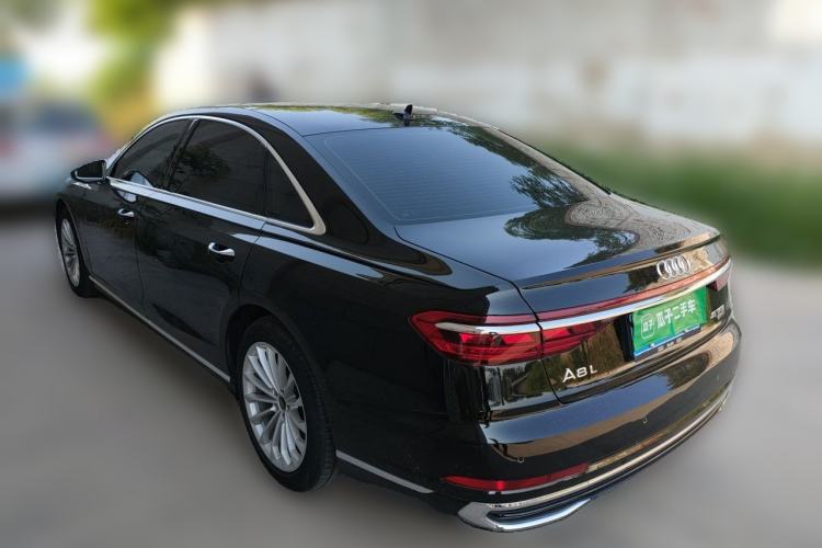 Used Audi A8 2023 A8L 45 TFSI quattro Luxury Model Rear Left 45 Deg