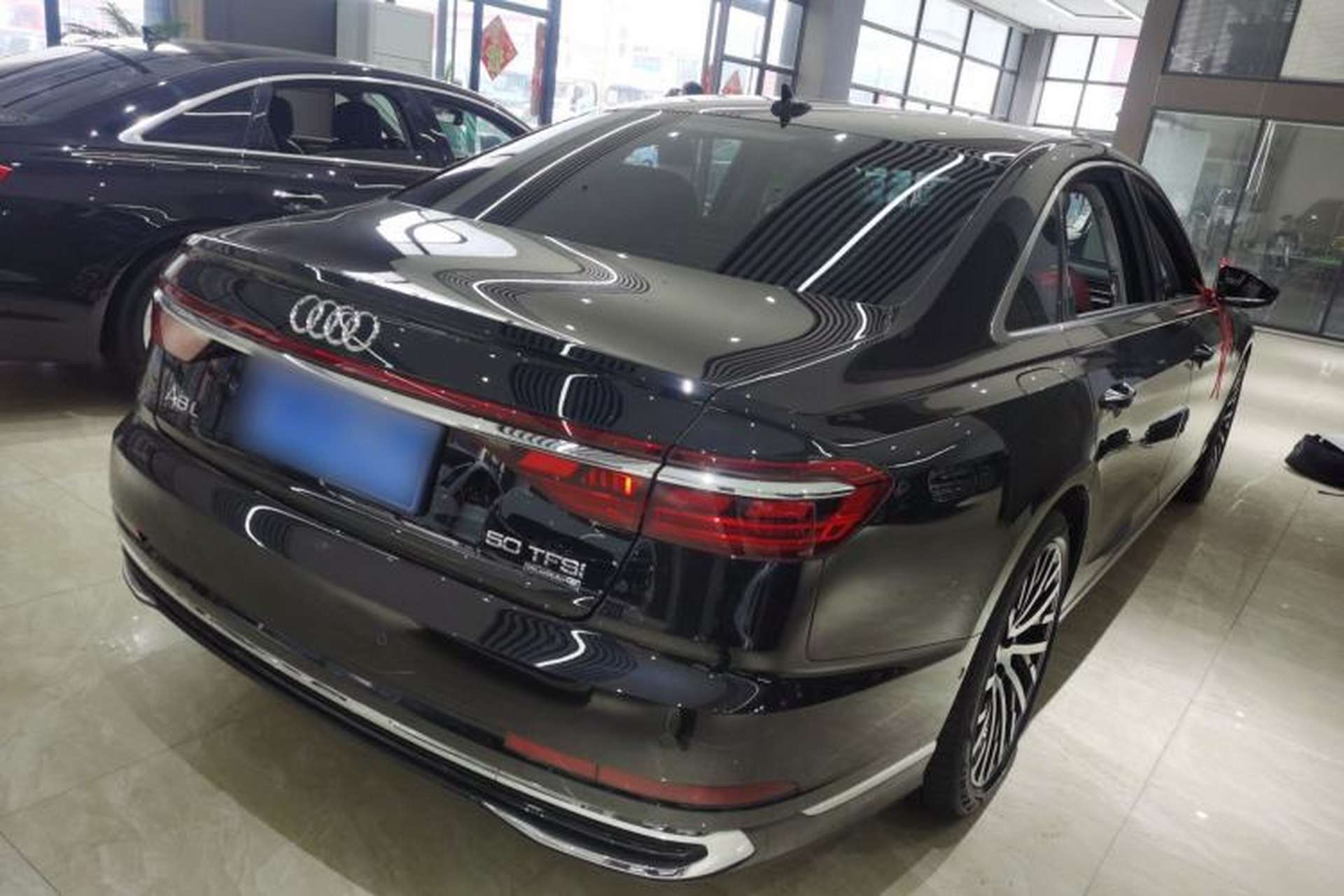 Used Audi A8 2023 A8L 50 TFSI quattro Prestige Edition Rear Right 45 Deg