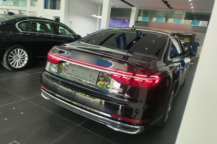 Used Audi A8 2023 A8L 45 TFSI quattro Luxury Model Rear Right 45 Deg