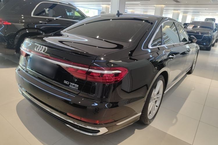 Used Audi A8 2023 A8L 50 TFSI quattro Prestige Edition Rear Right 45 Deg