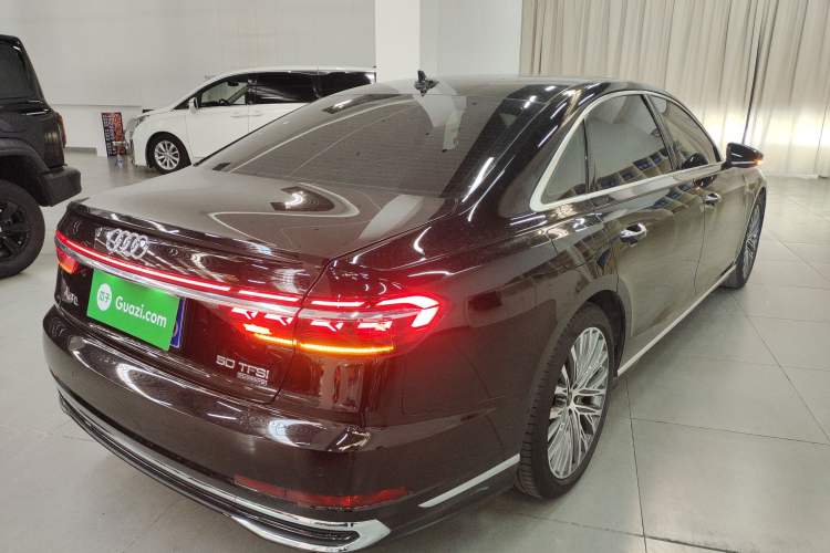 Used Audi A8 2023 A8L 50 TFSI quattro Prestige Edition Rear Right 45 Deg