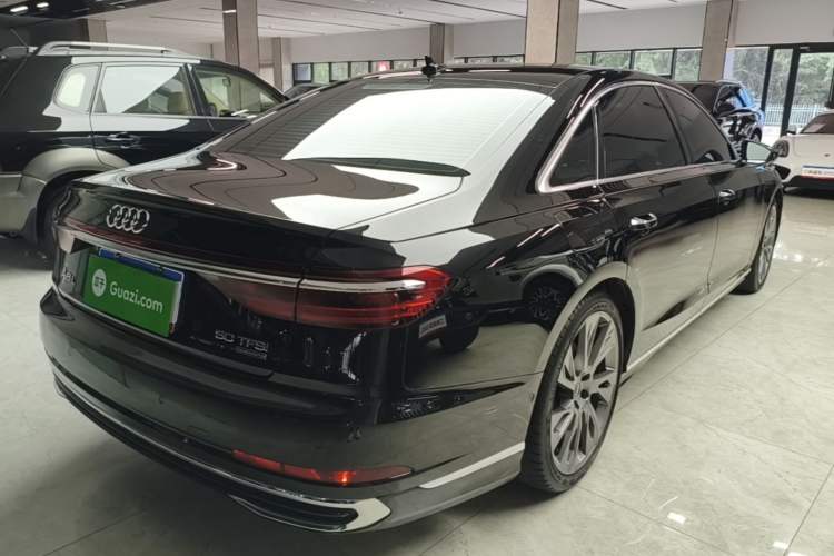 Used Audi A8 2023 A8L 50 TFSI quattro Prestige Edition Rear Right 45 Deg