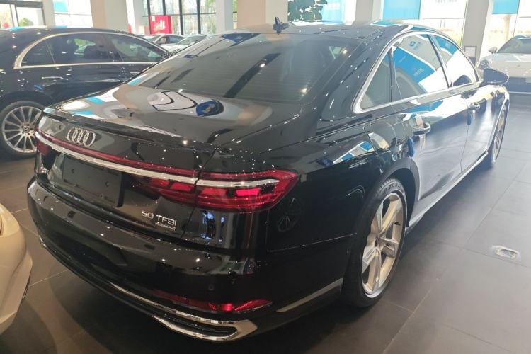 Used Audi A8 2023 A8L 50 TFSI quattro Prestige Edition Rear Right 45 Deg