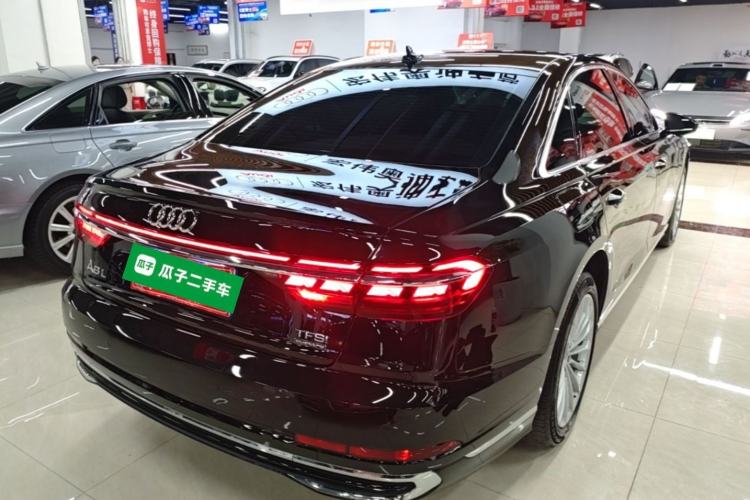 Used Audi A8 2023 A8L 45 TFSI quattro Luxury Model Rear Right 45 Deg