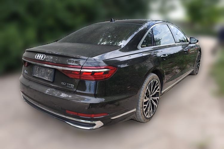 Used Audi A8 2023 A8L 50 TFSI quattro Prestige Edition Rear Right 45 Deg