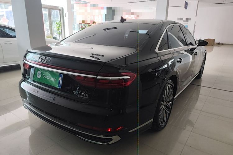 Used Audi A8 2023 A8L 50 TFSI quattro Prestige Edition Rear Right 45 Deg