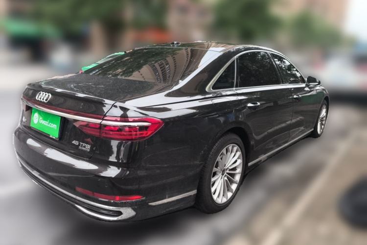 Used Audi A8 2023 A8L 45 TFSI quattro Luxury Model Rear Right 45 Deg