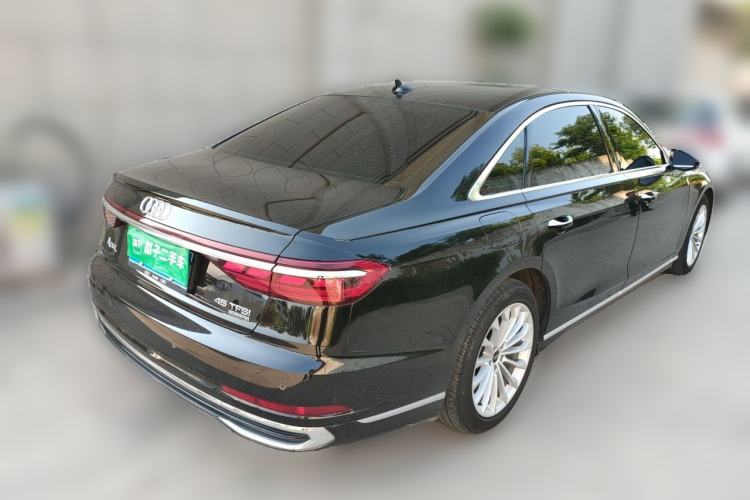 Used Audi A8 2023 A8L 45 TFSI quattro Luxury Model Rear Right 45 Deg