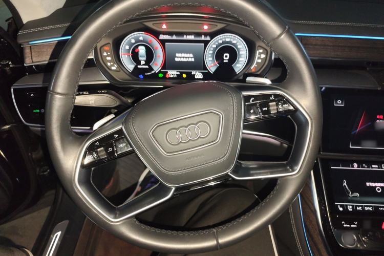 Used Audi A8 2023 A8L 55 TFSI quattro Flagship Model Steering Wheel