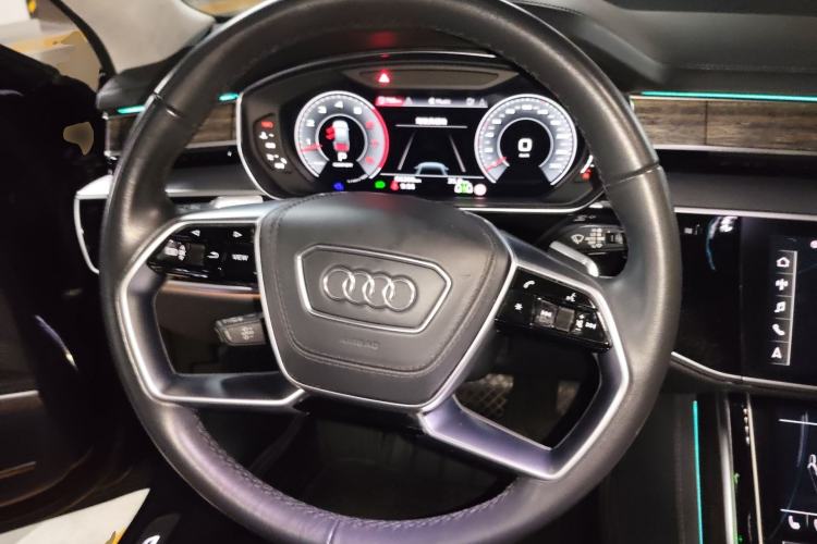 Used Audi A8 2023 A8L 55 TFSI quattro Flagship Model Steering Wheel