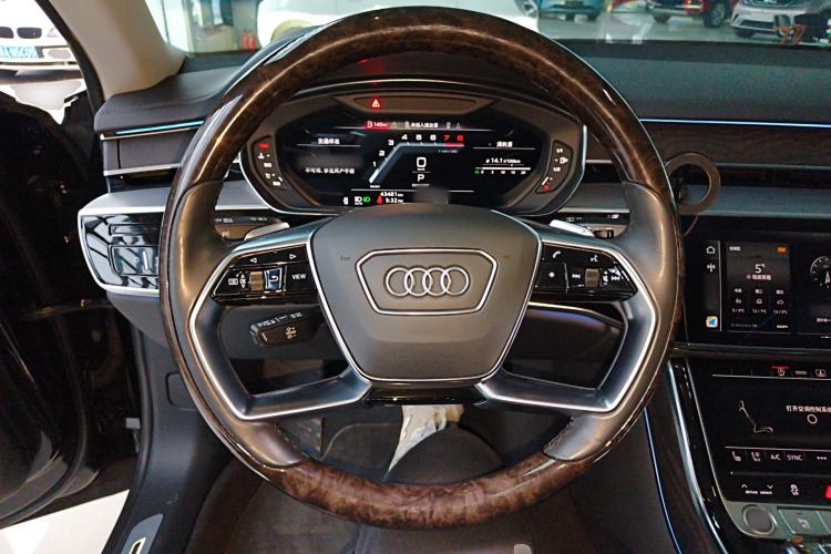 Used Audi A8 2023 A8L 45 TFSI quattro Luxury Model Steering Wheel