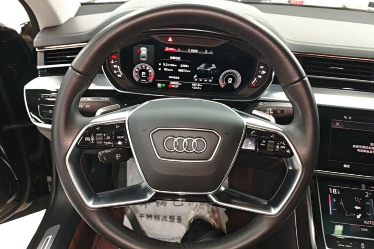 Used Audi A8 2023 A8L 45 TFSI quattro Luxury Model Steering Wheel