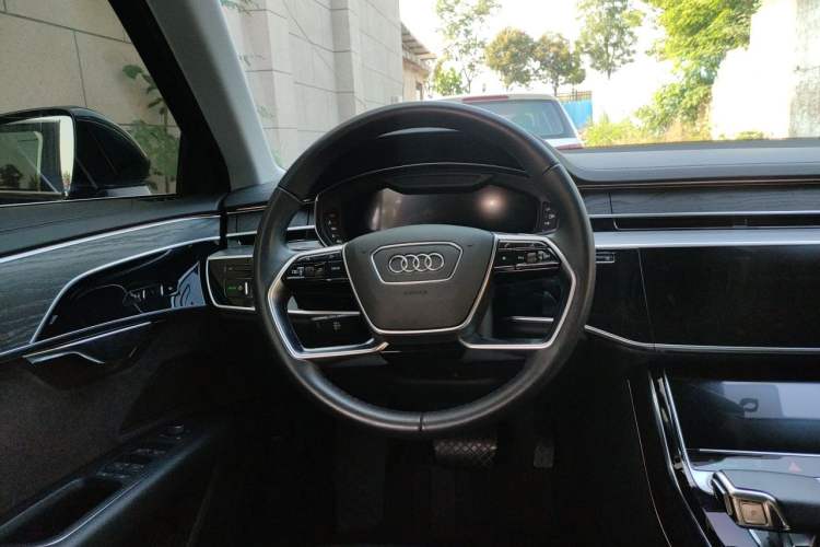 Used Audi A8 2023 A8L 45 TFSI quattro Luxury Model Steering Wheel