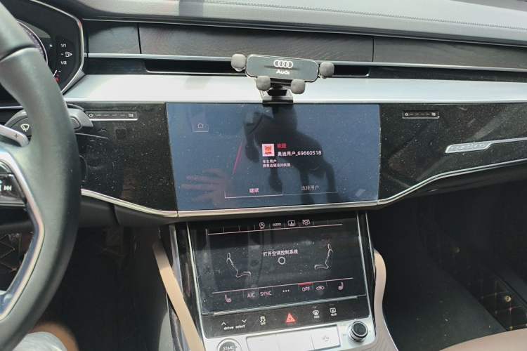Used Audi A8 2024 A8L 45 TFSI quattro Luxury Model Audio And AC Panel