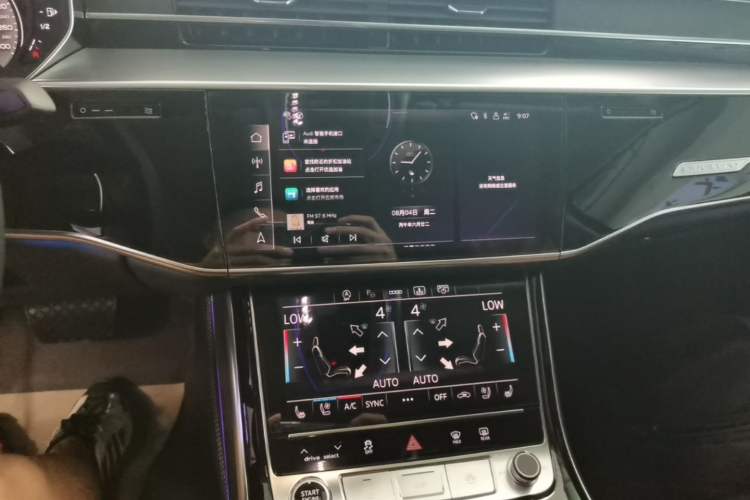 Used Audi A8 2024 A8L 50 TFSI quattro Prestige Edition Audio And AC Panel