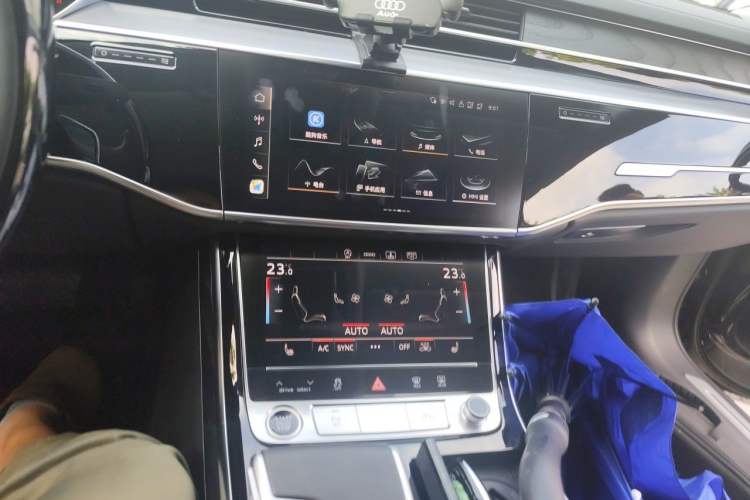 Used Audi A8 2024 A8L 45 TFSI quattro Luxury Model Audio And AC Panel