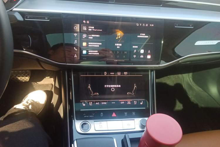 Used Audi A8 2024 A8L 45 TFSI quattro Luxury Model Audio And AC Panel