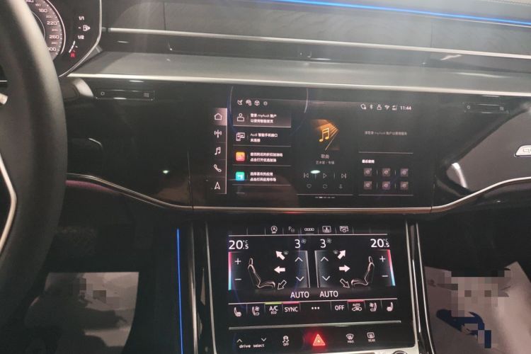 Used Audi A8 2024 A8L 50 TFSI quattro Prestige Edition Audio And AC Panel