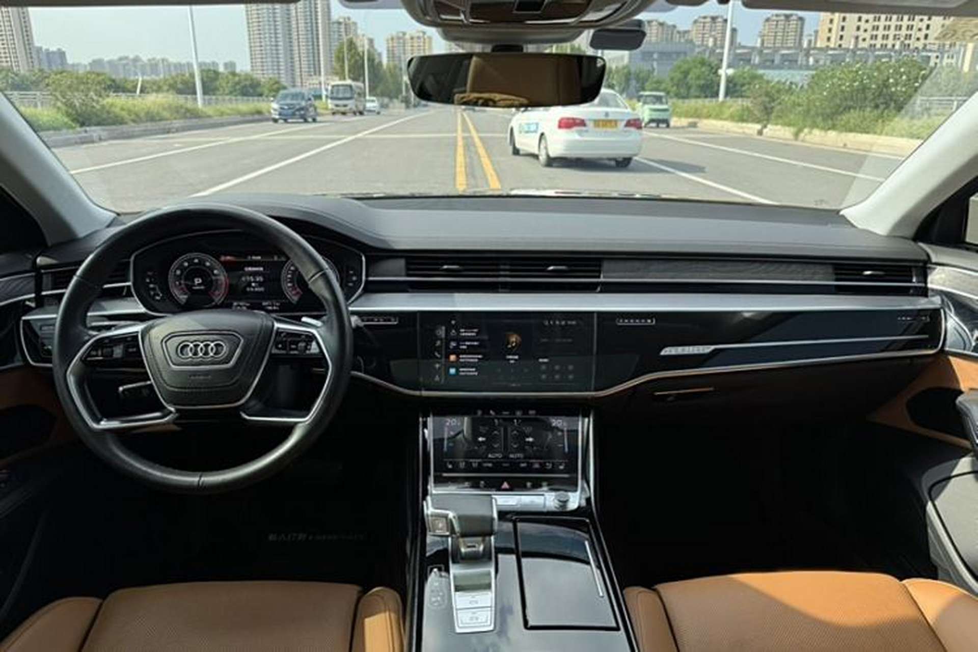 Used Audi A8 2024 A8L 50 TFSI quattro Prestige Edition Audio And AC Panel