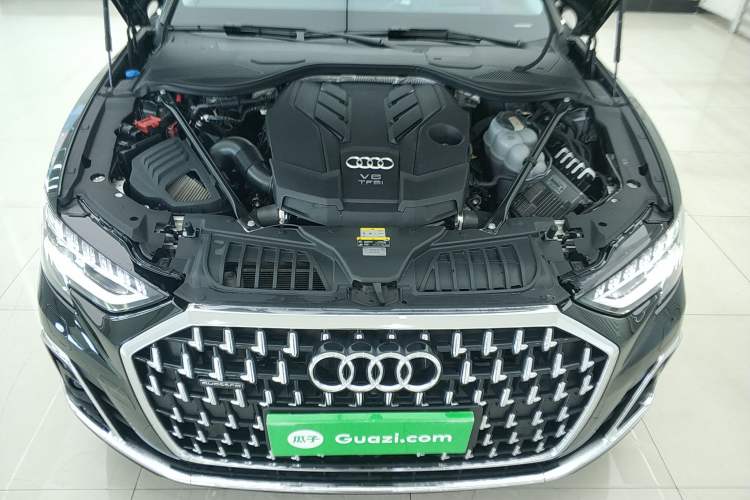 Used Audi A8 2024 A8L 55 TFSI quattro Flagship Model Engine Bay