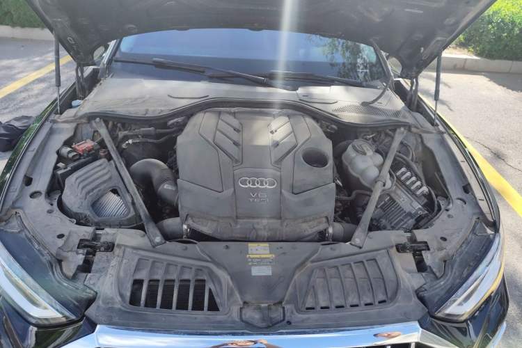 Used Audi A8 2024 A8L 50 TFSI quattro Prestige Edition Engine Bay