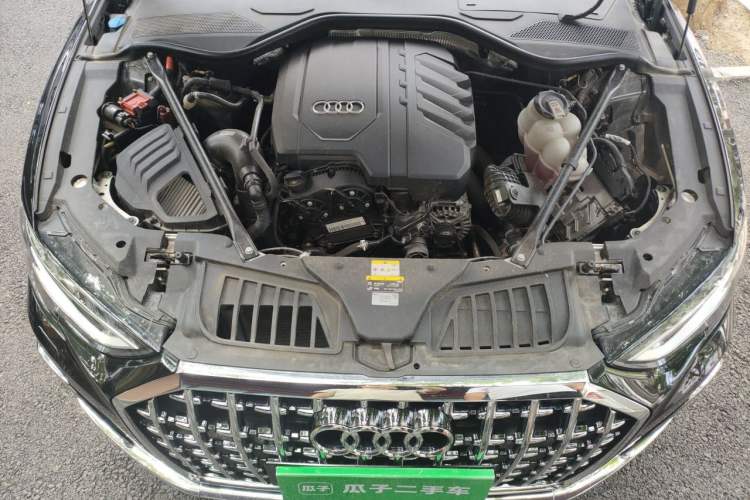 Used Audi A8 2024 A8L 45 TFSI quattro Luxury Model Engine Bay