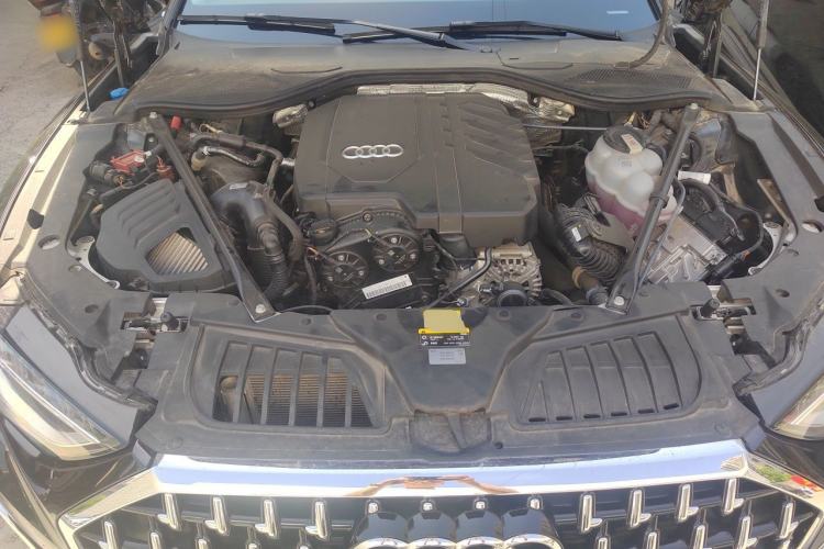 Used Audi A8 2024 A8L 45 TFSI quattro Luxury Model Engine Bay