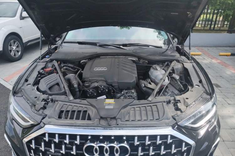 Used Audi A8 2024 A8L 45 TFSI quattro Luxury Model Engine Bay