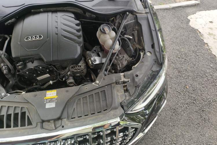 Used Audi A8 2024 A8L 45 TFSI quattro Luxury Model Engine Bay Left