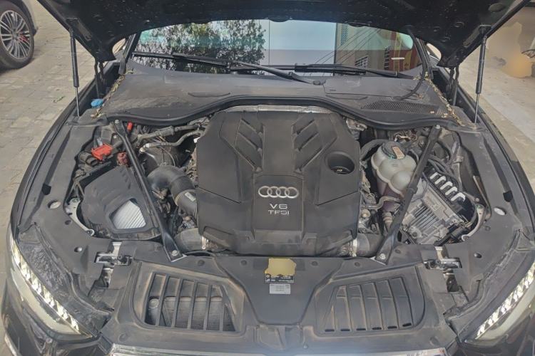Used Audi A8 2024 A8L 50 TFSI quattro Prestige Edition Engine Bay