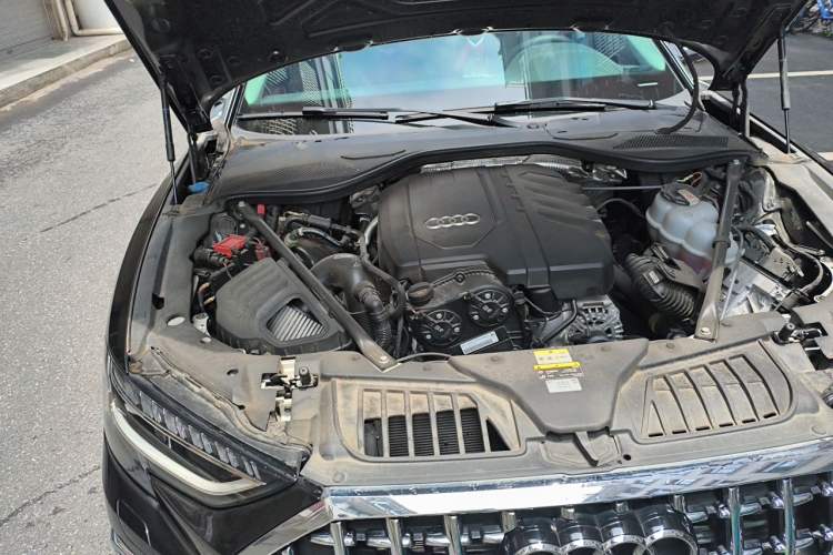 Used Audi A8 2024 A8L 45 TFSI quattro Luxury Model Engine Bay Right