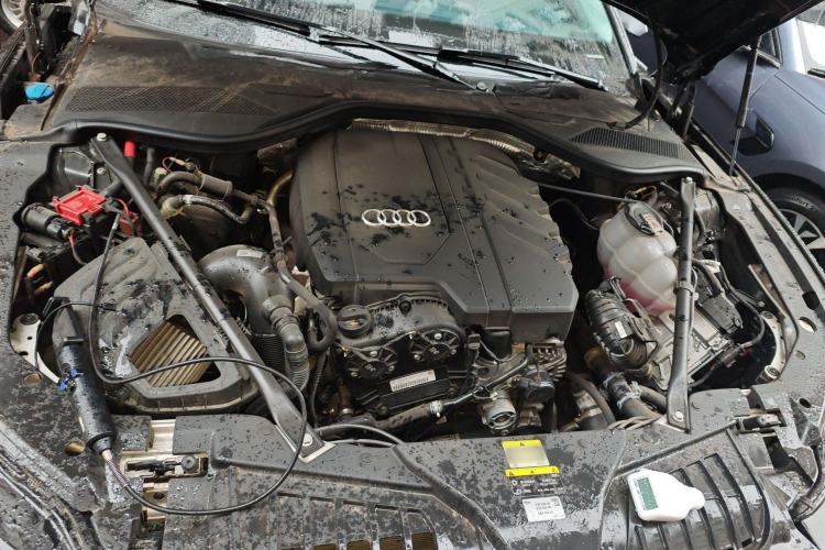 Used Audi A8 2024 A8L 45 TFSI quattro Luxury Model Engine Bay