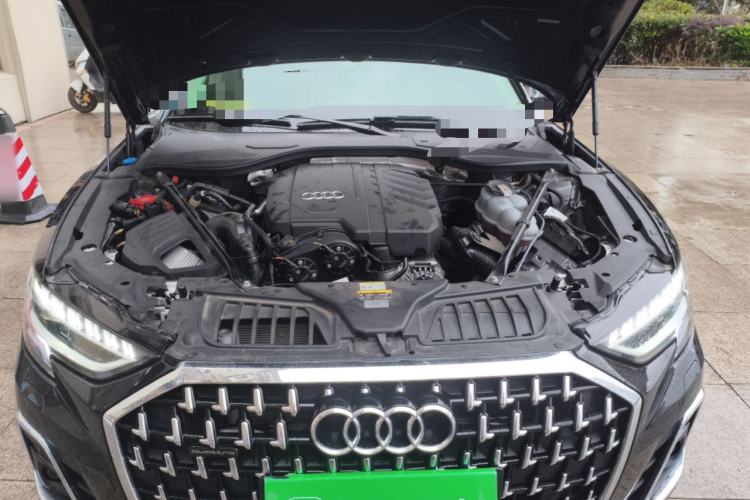 Used Audi A8 2024 A8L 45 TFSI quattro Luxury Model Engine Bay