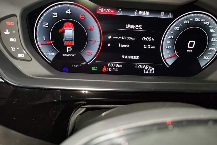 Used Audi A8 2024 A8L 50 TFSI quattro Prestige Edition Odometer Close Up