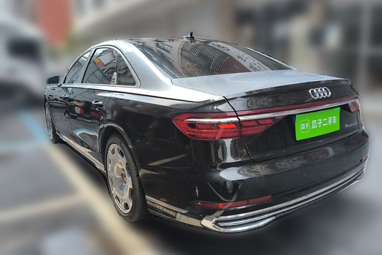 Used Audi A8 2024 A8L 45 TFSI quattro Luxury Model Rear Left 45 Deg