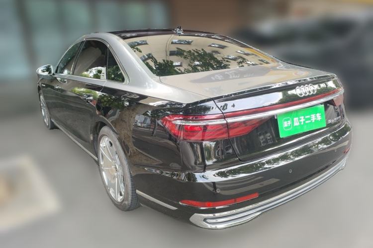 Used Audi A8 2024 A8L 45 TFSI quattro Luxury Model Rear Left 45 Deg
