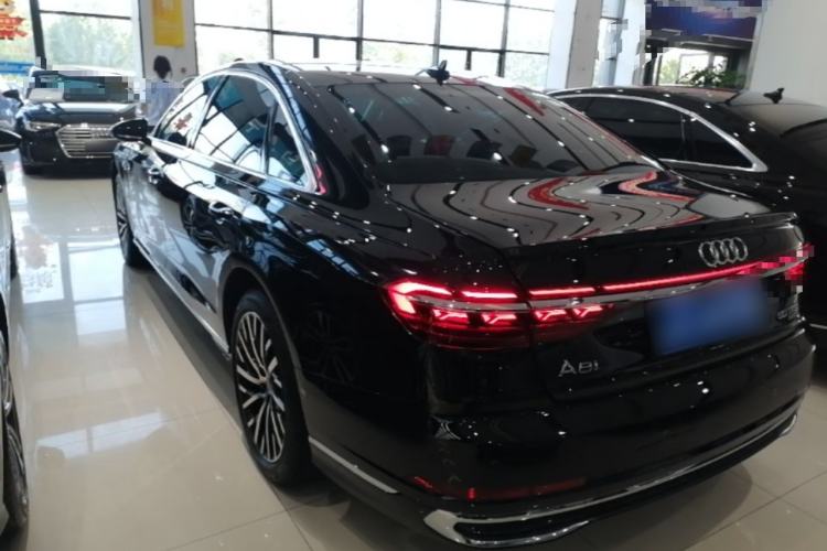 Used Audi A8 2024 A8L 50 TFSI quattro Prestige Edition Rear Left 45 Deg