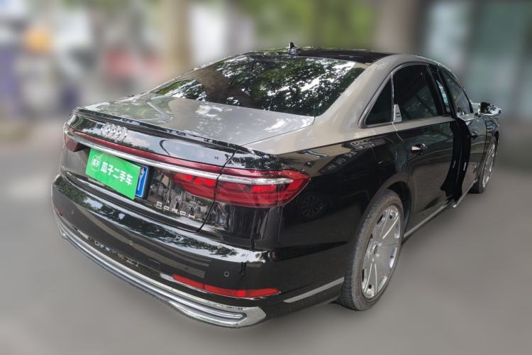 Used Audi A8 2024 A8L 45 TFSI quattro Luxury Model Rear Right 45 Deg