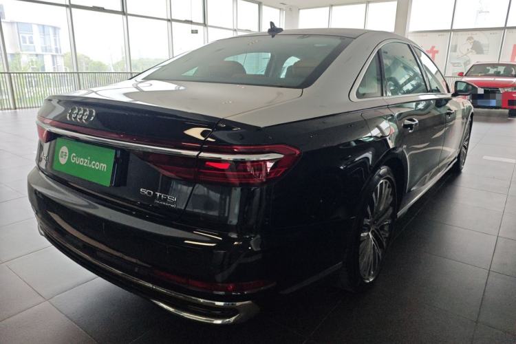 Used Audi A8 2024 A8L 50 TFSI quattro Prestige Edition Rear Right 45 Deg