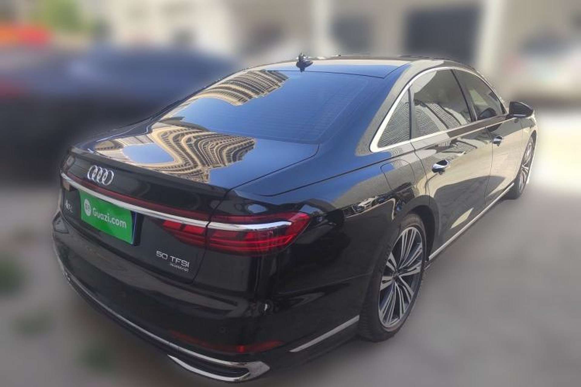 Used Audi A8 2024 A8L 45 TFSI quattro Luxury Model Rear Right 45 Deg