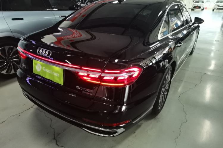 Used Audi A8 2024 A8L 50 TFSI quattro Prestige Edition Rear Right 45 Deg