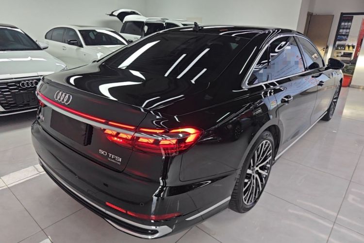 Used Audi A8 2024 A8L 50 TFSI quattro Prestige Edition Rear Right 45 Deg