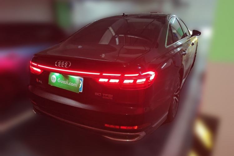 Used Audi A8 2024 A8L 50 TFSI quattro Prestige Edition Rear Right 45 Deg