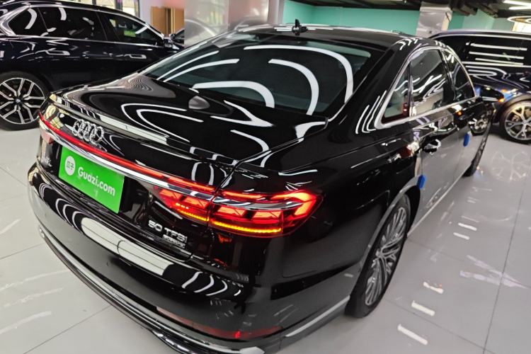 Used Audi A8 2024 A8L 50 TFSI quattro Prestige Edition Rear Right 45 Deg