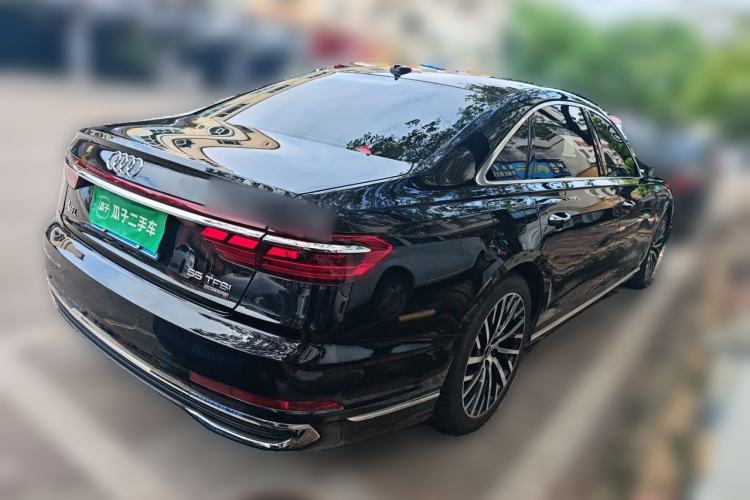 Used Audi A8 2024 A8L 55 TFSI quattro Flagship Model Rear Right 45 Deg
