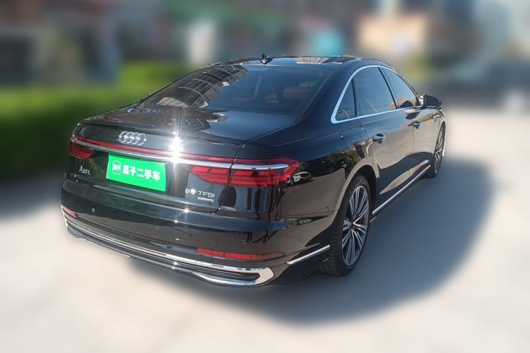 Used Audi A8 2024 A8L 45 TFSI quattro Luxury Model Rear Right 45 Deg