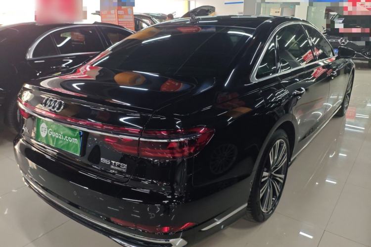 Used Audi A8 2024 A8L 50 TFSI quattro Prestige Edition Rear Right 45 Deg