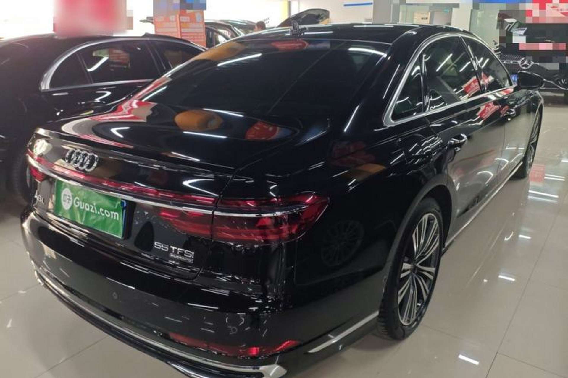 Used Audi A8 2024 A8L 50 TFSI quattro Prestige Edition Rear Right 45 Deg